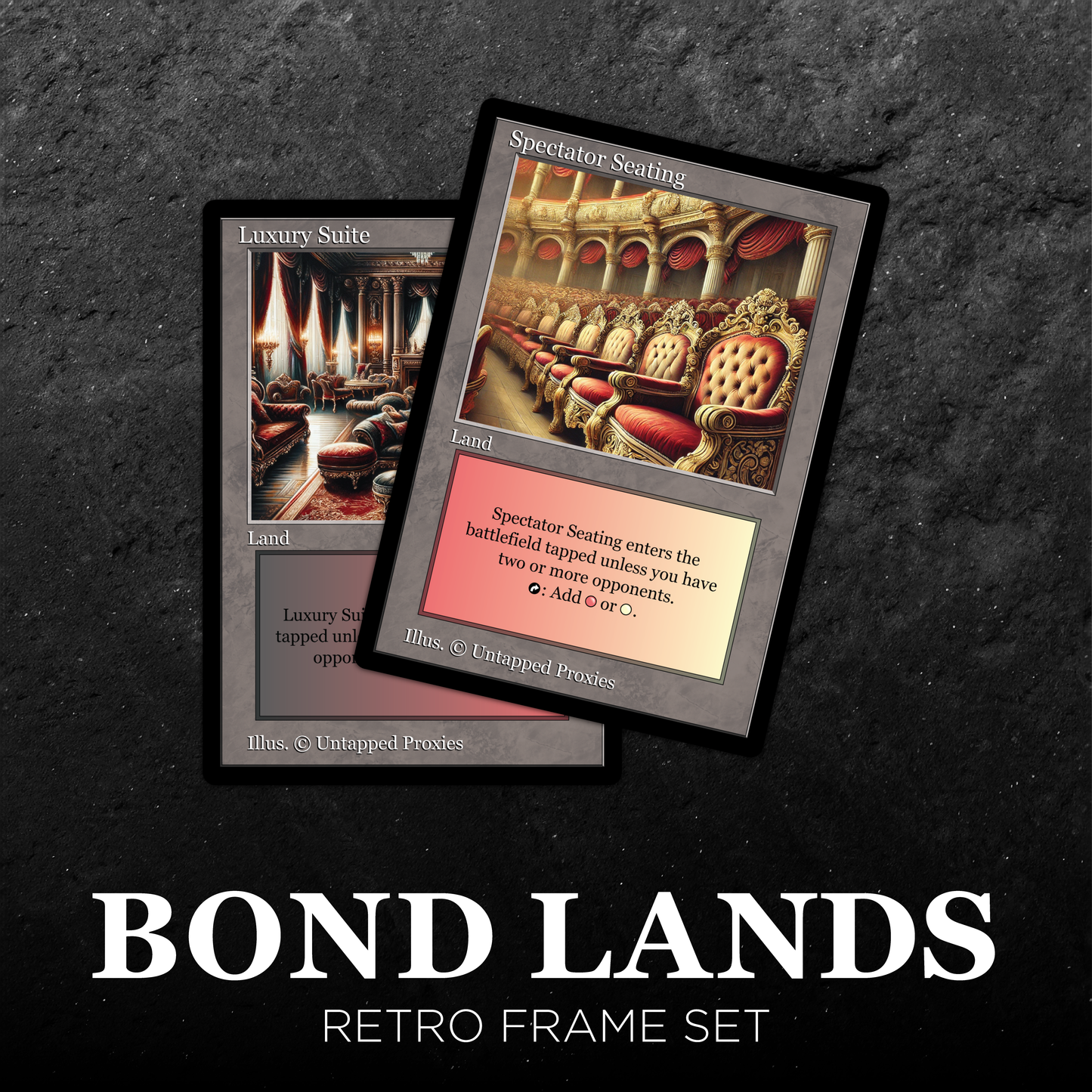 Retro Frame Bond Lands Set