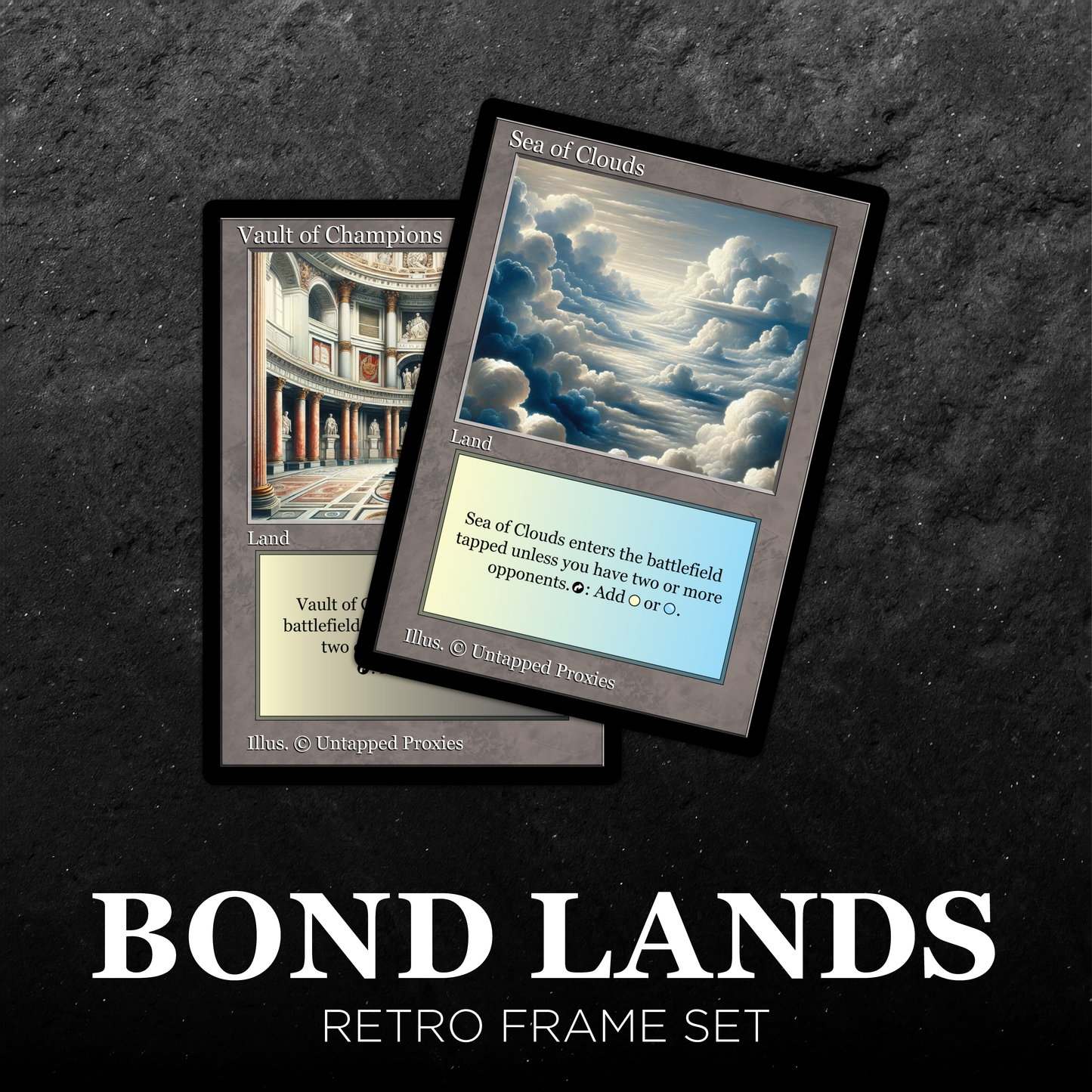 Retro Frame Bond Lands Set