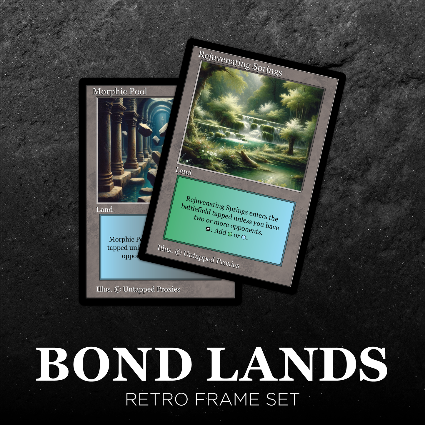 Retro Frame Bond Lands Set
