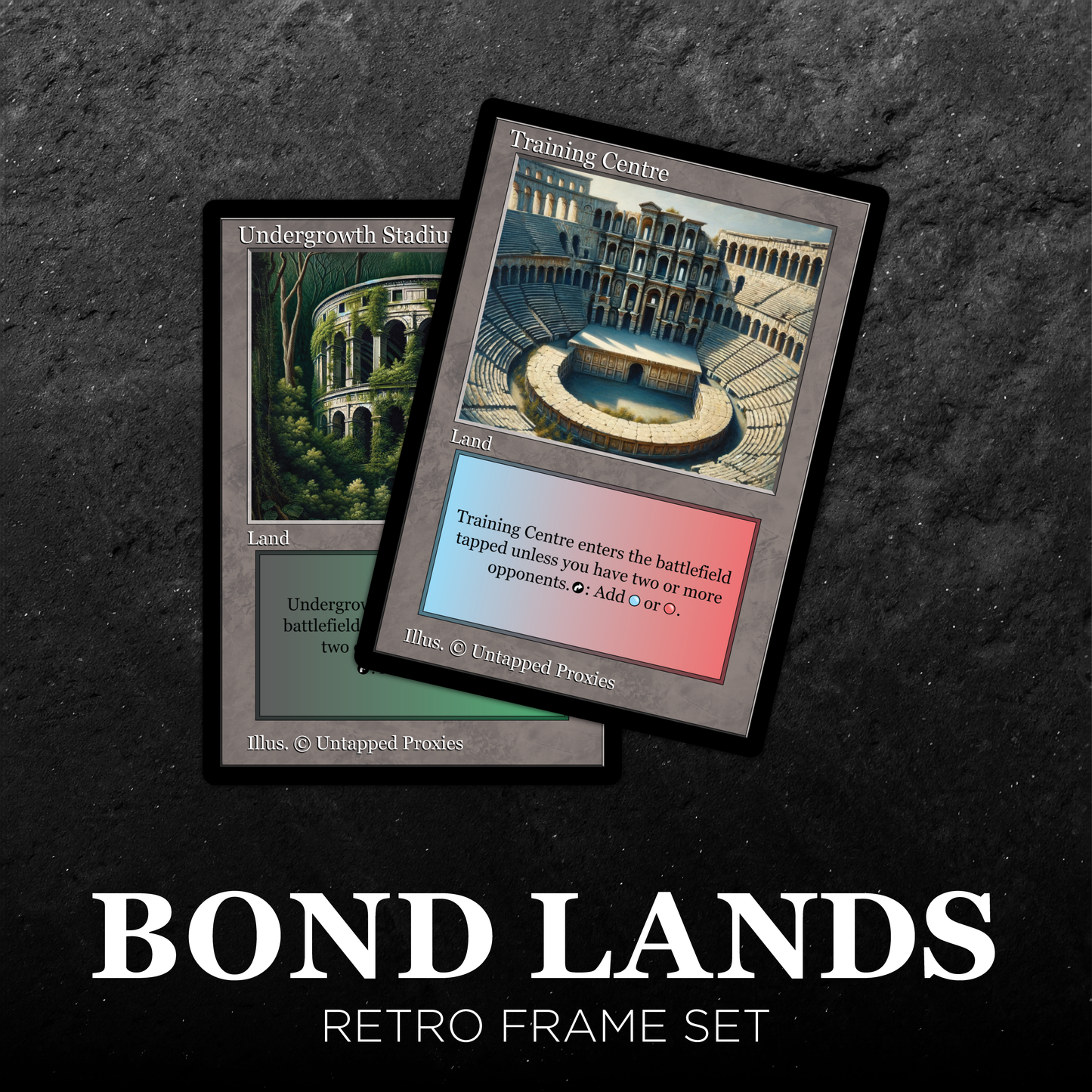 Retro Frame Bond Lands Set
