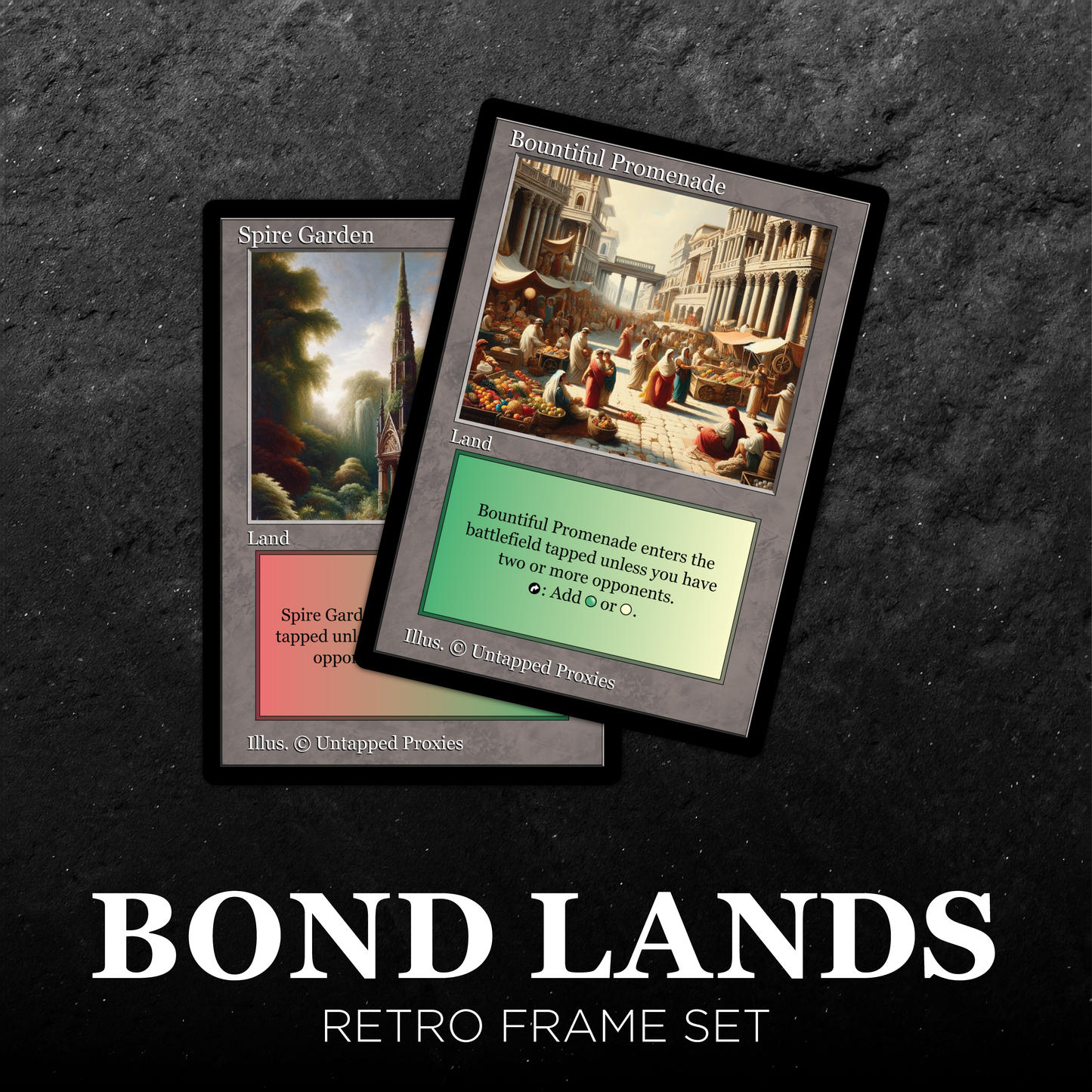Retro Frame Bond Lands Set