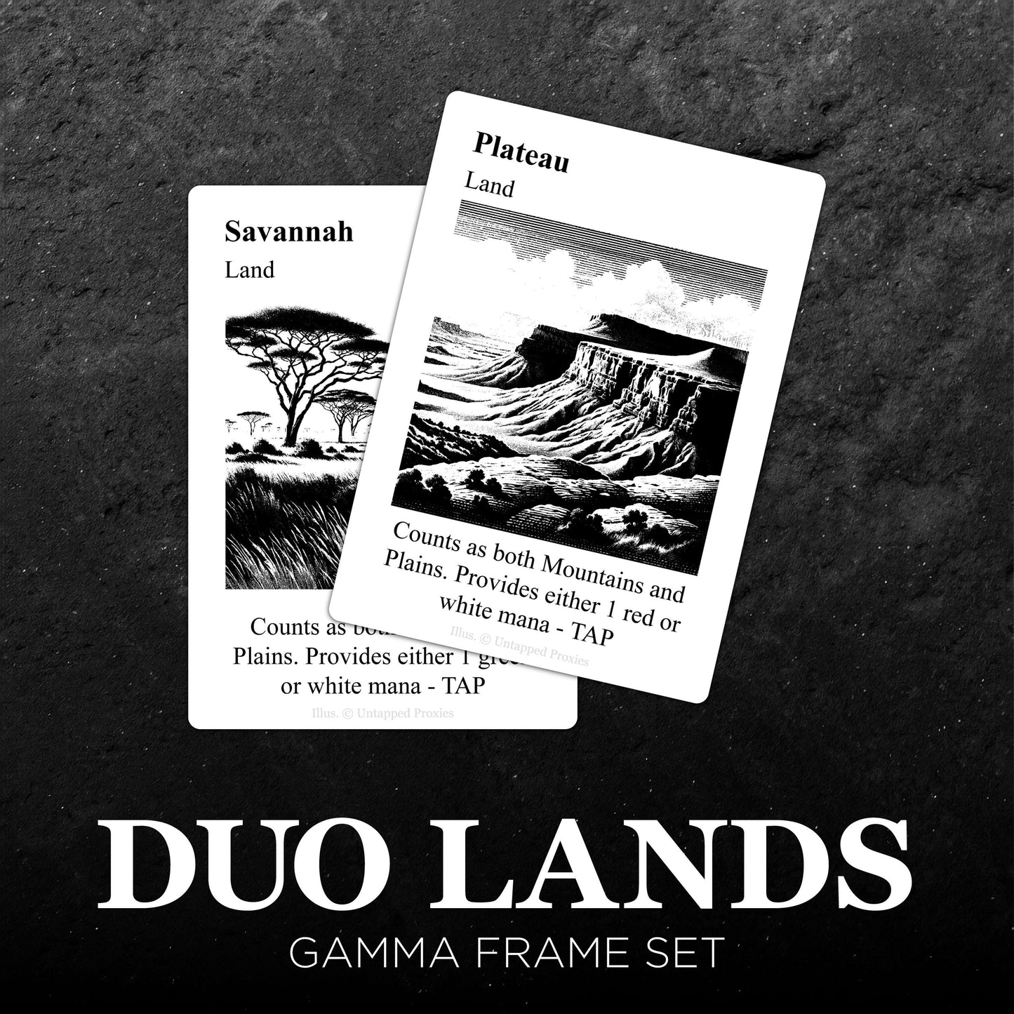 Gamma Frame Dual Lands Set