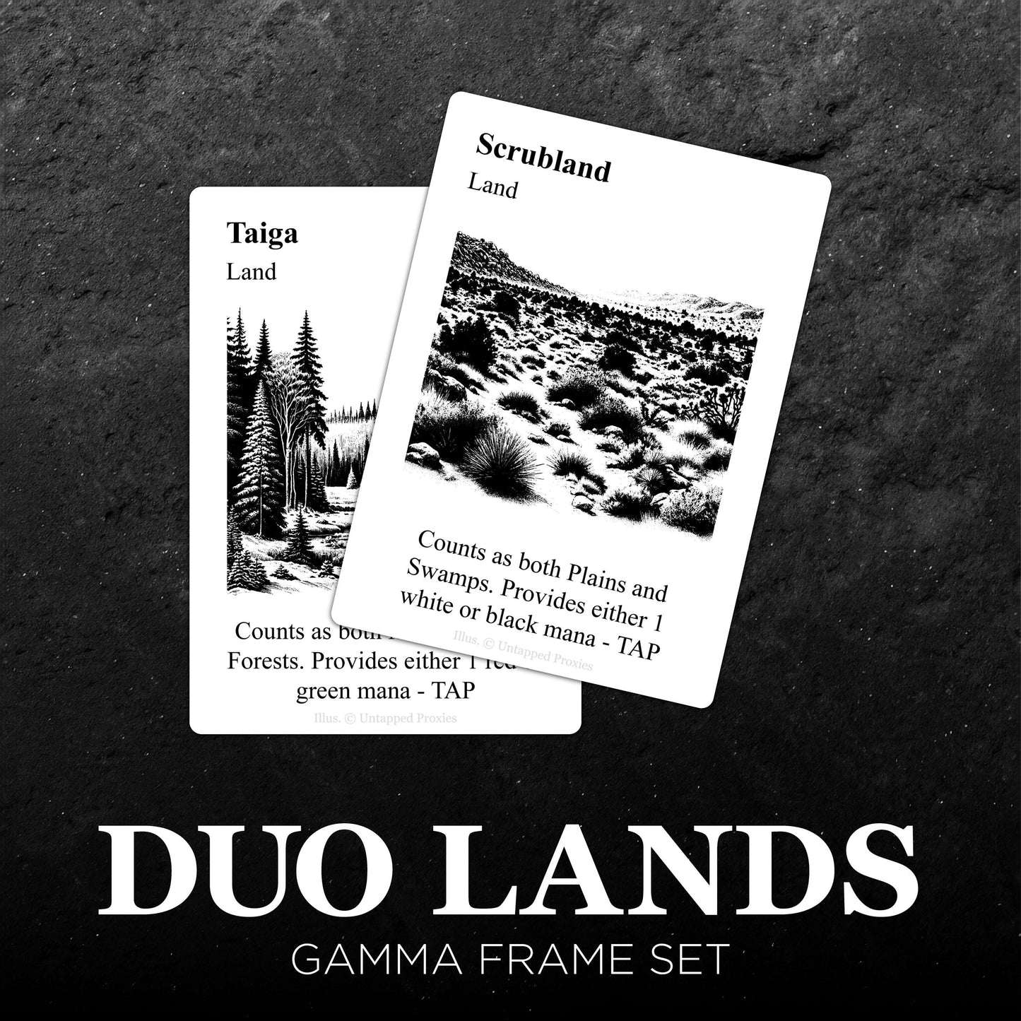 Gamma Frame Dual Lands Set