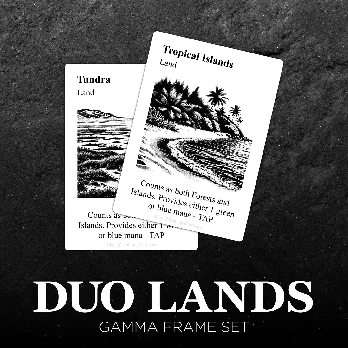 Gamma Frame Dual Lands Set
