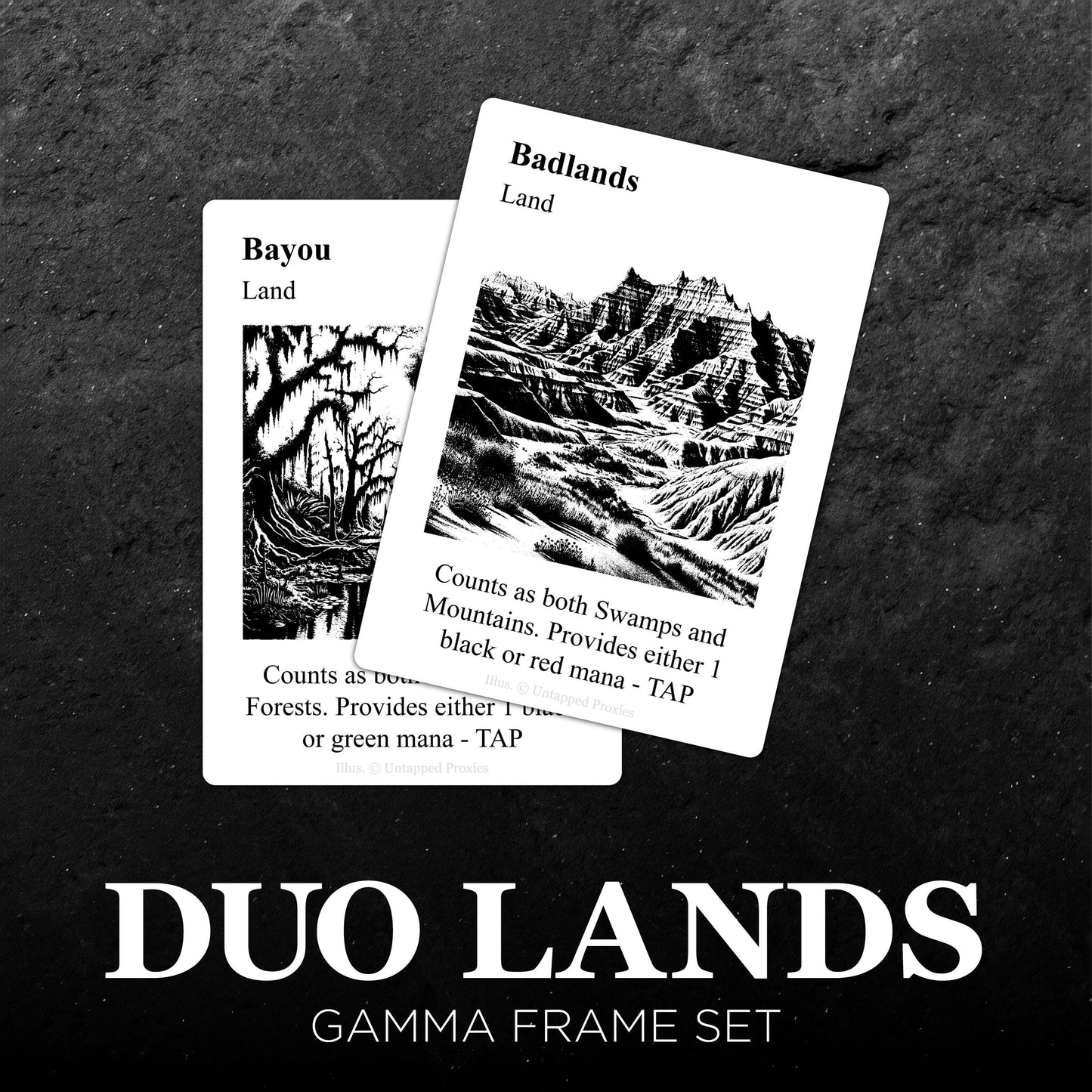 Gamma Frame Dual Lands Set